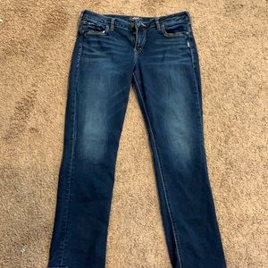 Silver Avery straight leg